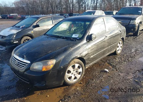 2009 Kia Spectra Ex z USA, uszkodzony, nr VIN KNAFE222995621370